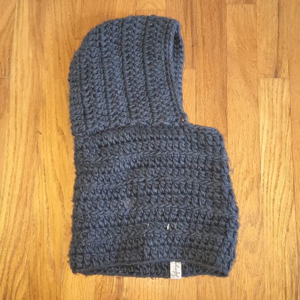LIFEISGOOD knit comfy scarf hat